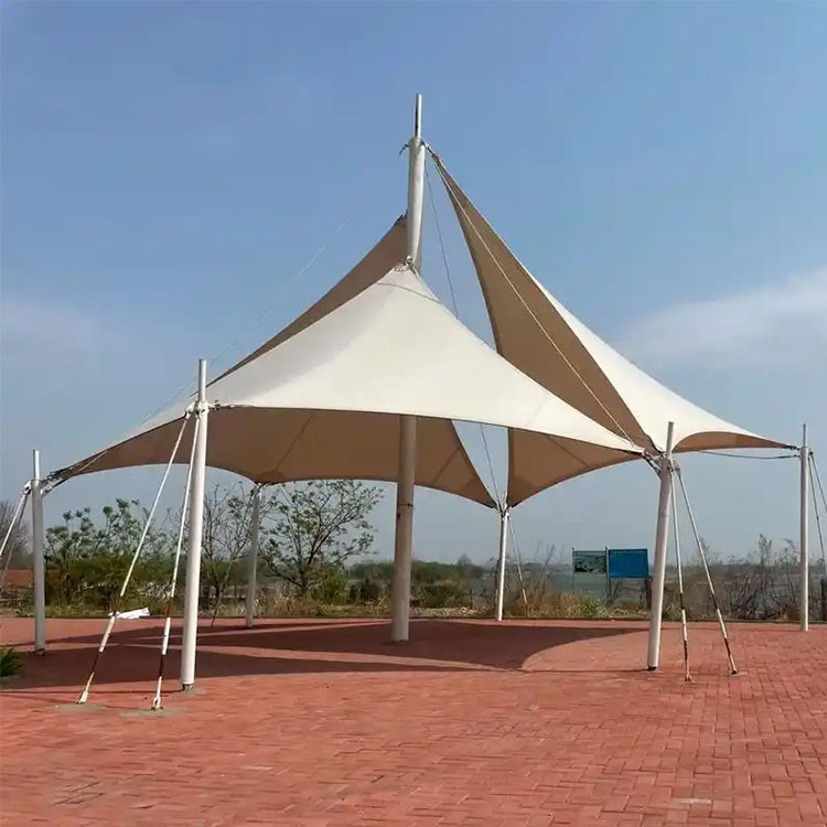 监利市膜结构景观棚