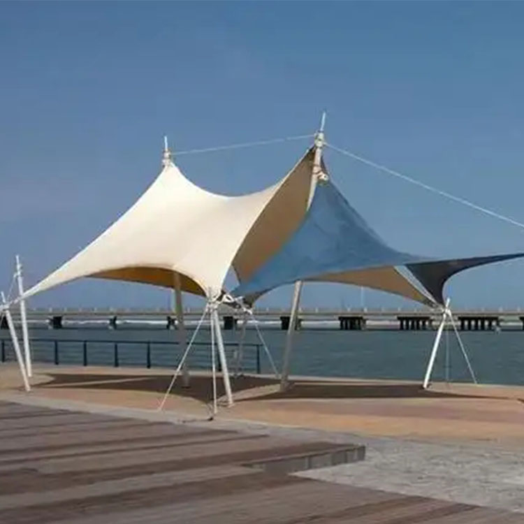 监利市膜结构景观棚