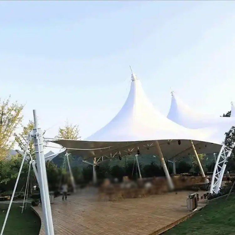 监利市膜结构景观棚