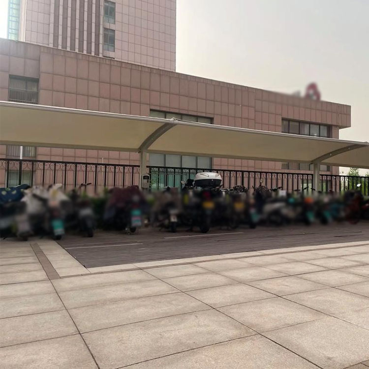 监利市膜结构电动车棚